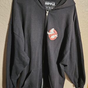 Black Ripple Junction 3XL Ghostbusters Hoodie "I ain't Afraid of No Ghosts"